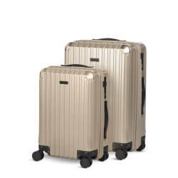 Set kabinskog i većeg putnog kofera Scandinavia Voyage Prestige – 40 + 60 L, bež