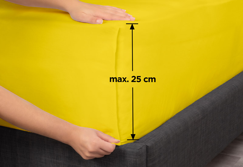 Za više dušeke, do 25 cm.