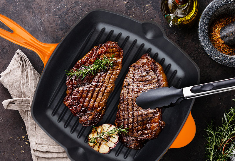 Grill tiganj ne smije nedostajati ni u jednoj kuhinji.