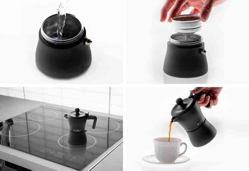 Priprema kafe u samo 4 koraka